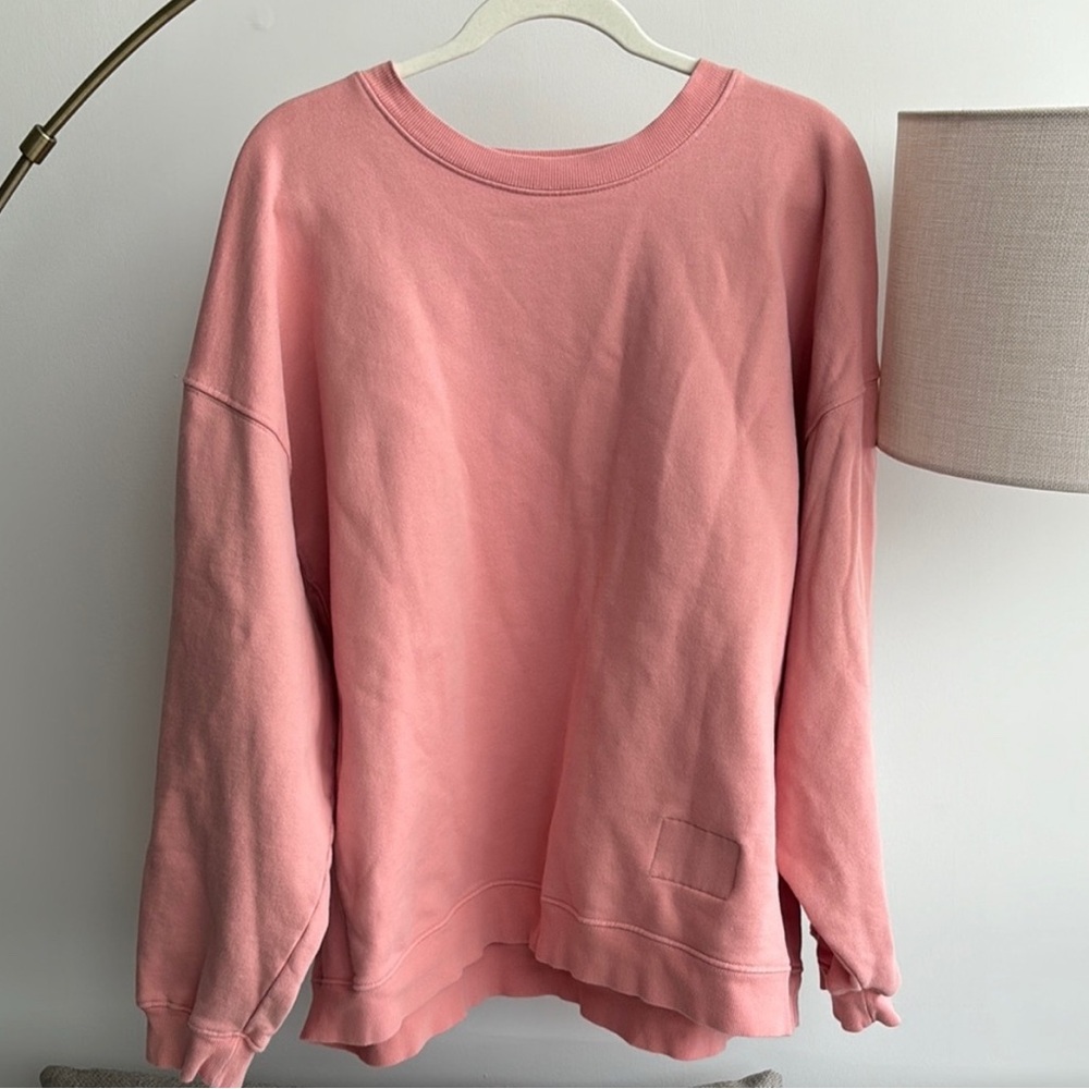 Daily Drills Pink Crewneck Sweatshirt
